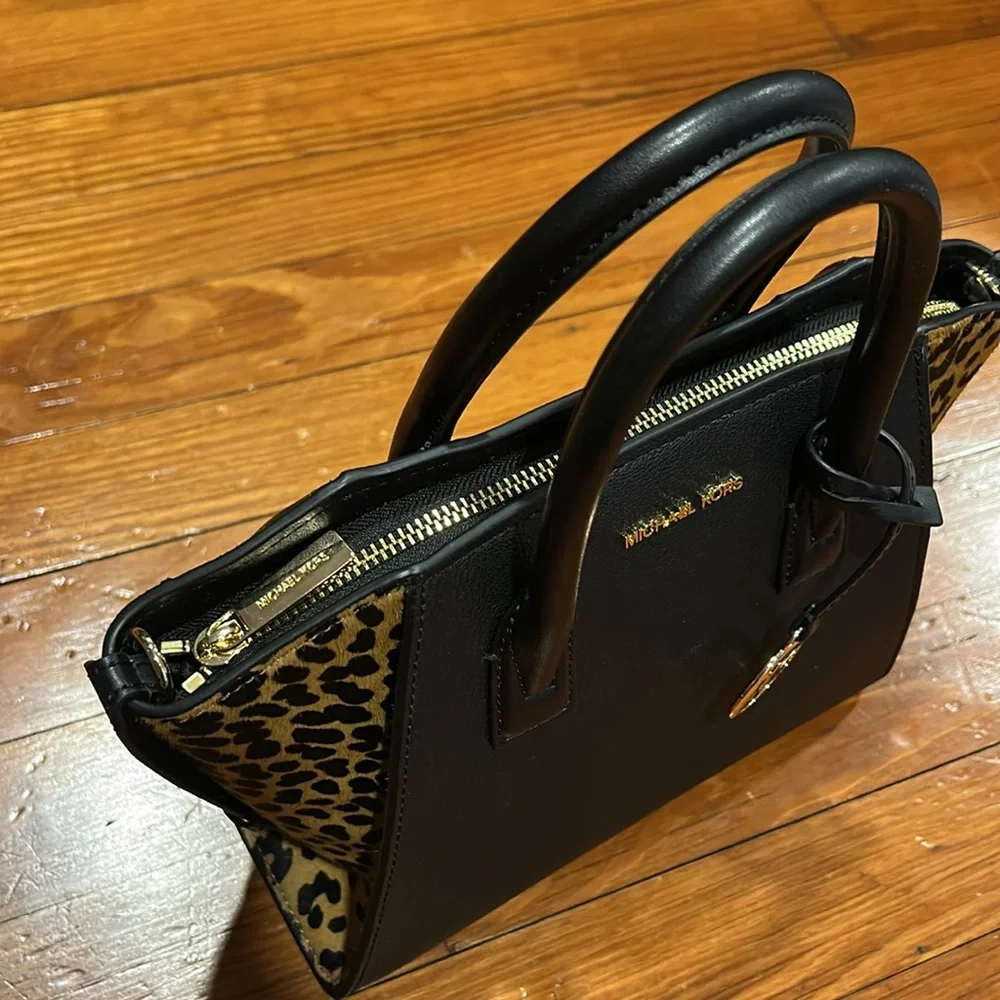 Michael Kors Avril cheetah Calf Hair Handbag - Picture 4 of 4
